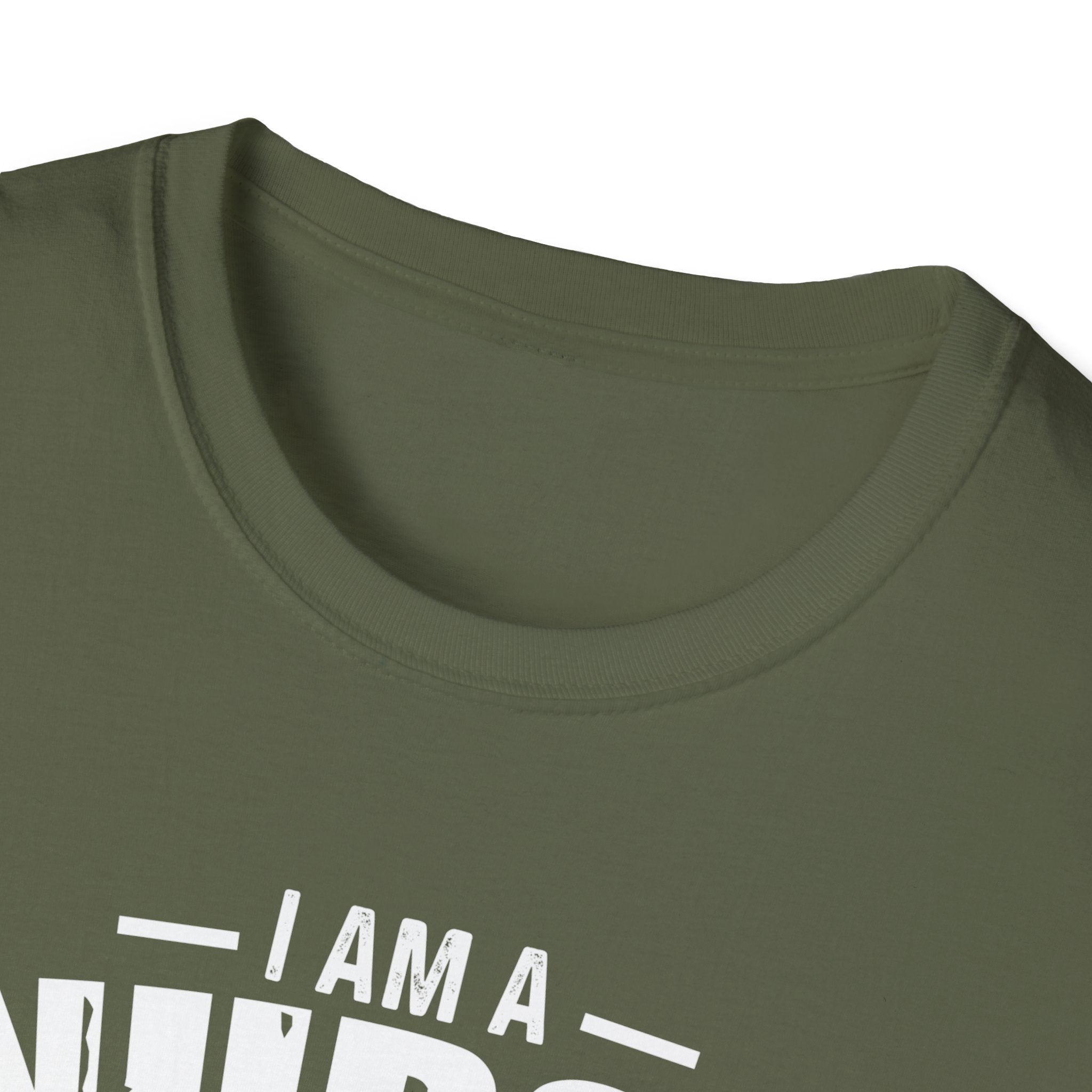 Crazy Nurse Unisex Softstyle T-Shirt - Fun Medical Humor Apparel