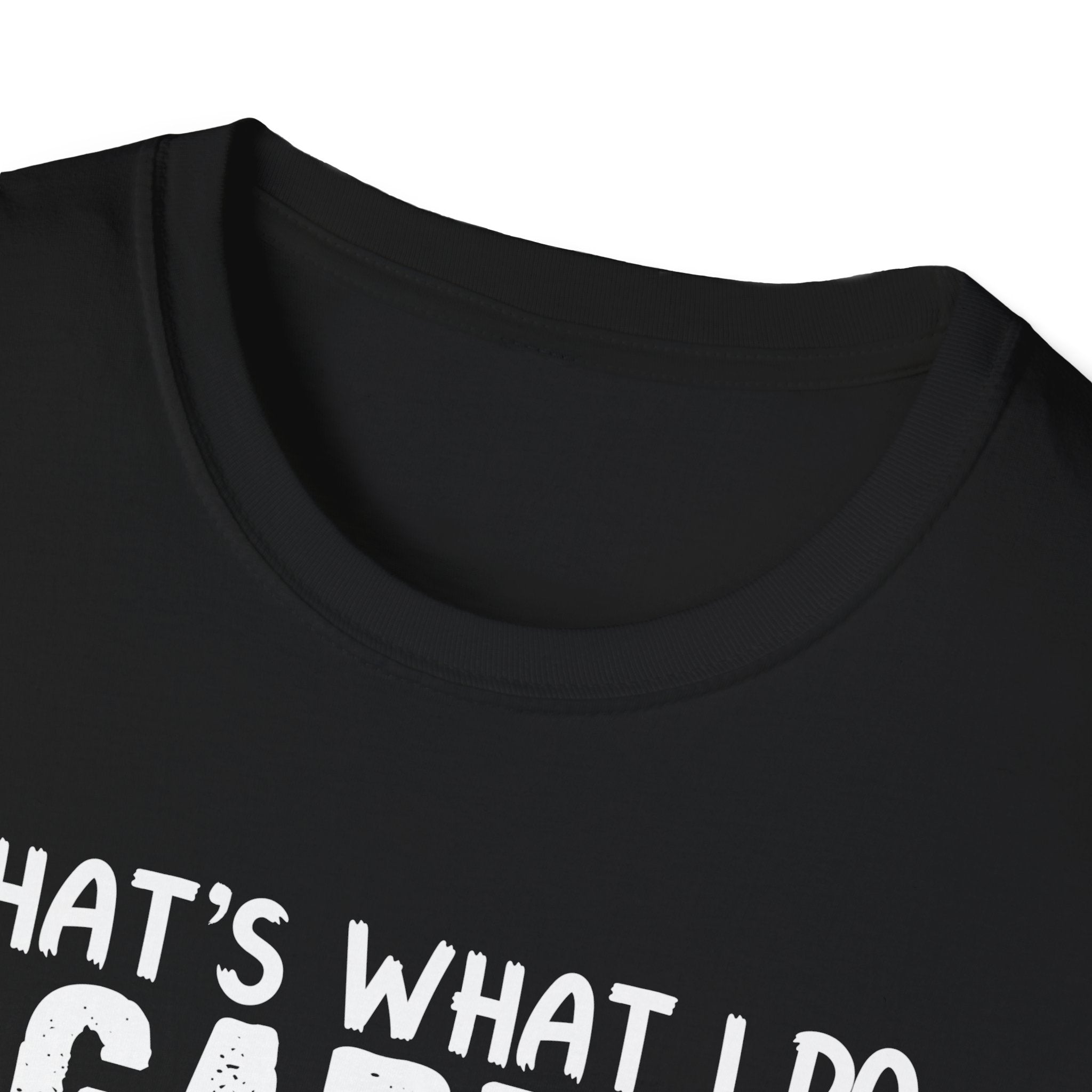 Funny Gardening Dog Lovers Unisex T-Shirt - "That's What I Do" Gardening & Dog Play T-Shirt