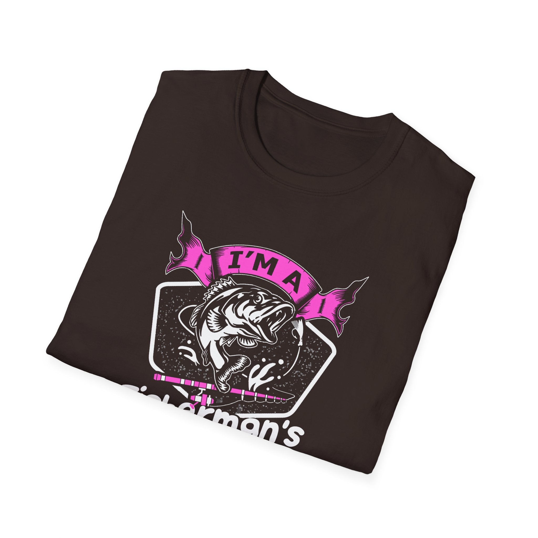 Fisherman's Girl Unisex Softstyle T-Shirt - Perfect Gift for Fishing Enthusiasts