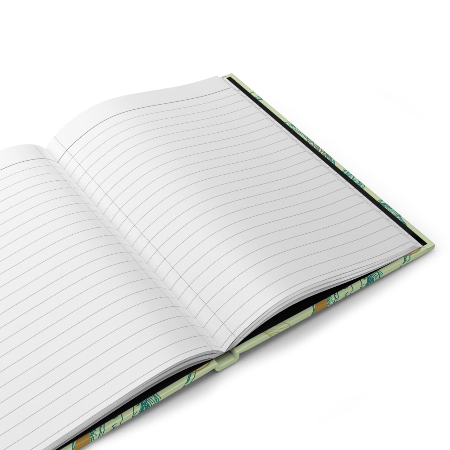 Inspiring Floral Hardcover Journal - Motivational Writing, Nature Journal, Gift for Writers, Artistic Notebook, Self-Care Journal