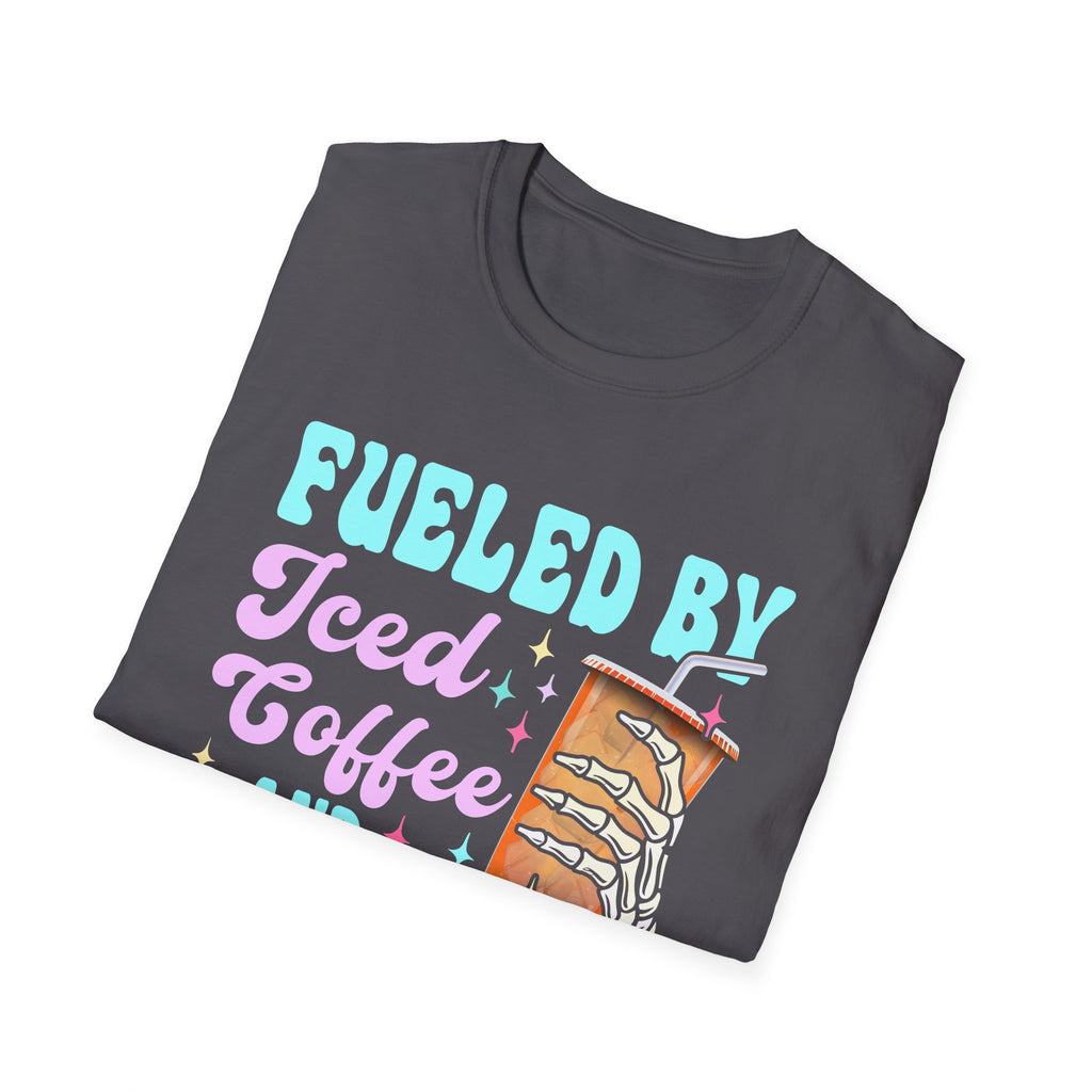Fueled by Iced Coffee & Anxiety T-Shirt