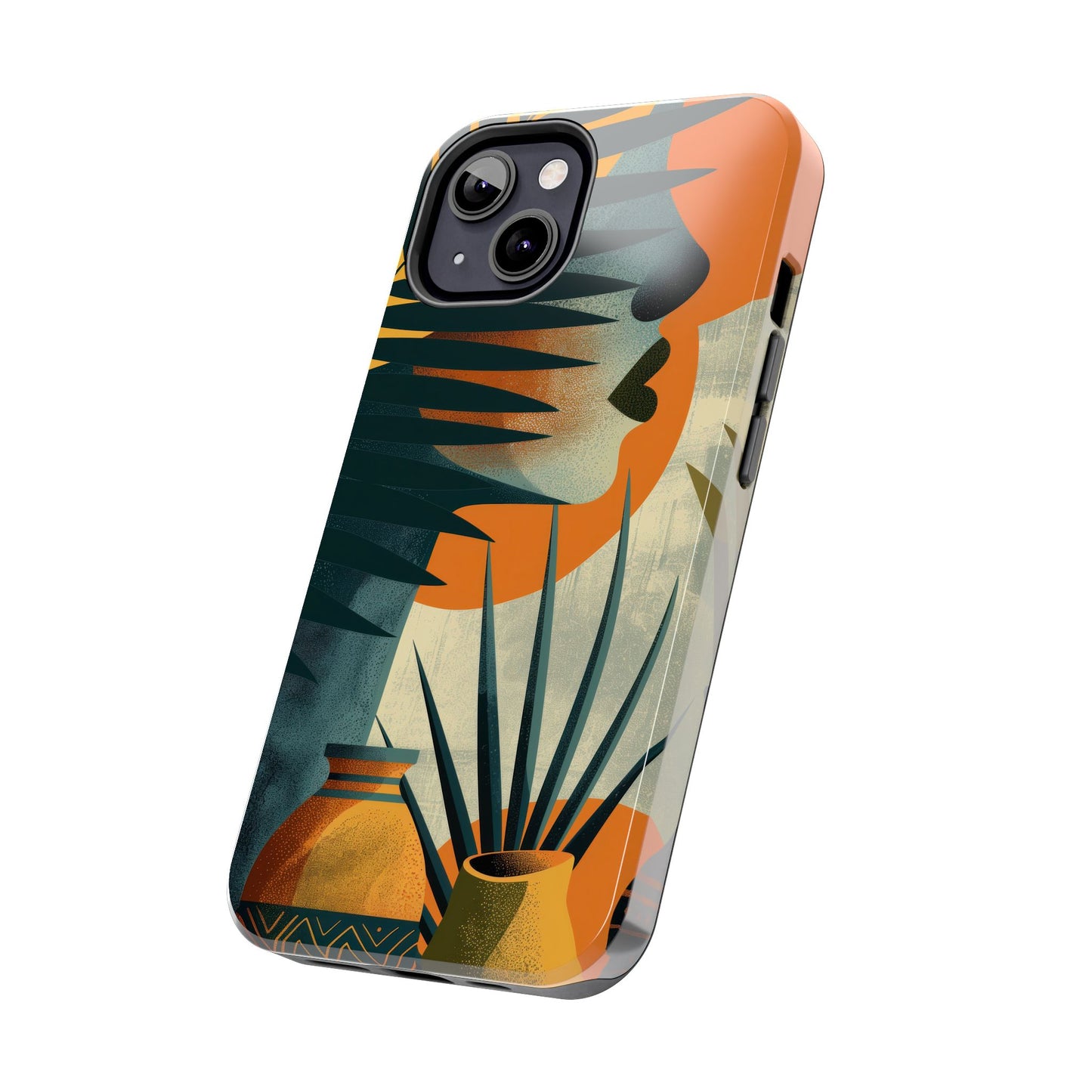 Stylish Tough Phone Cases with Abstract Design, Unique Phone Accessories, Gift for Art Lovers, Customizable Phone Covers, Modern Aesthetic
