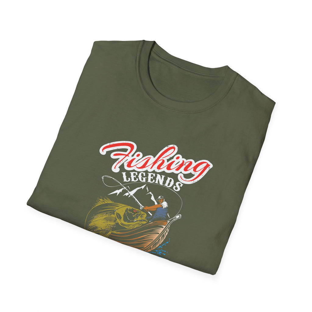 Fishing Legends Born in Canada Unisex T-Shirt