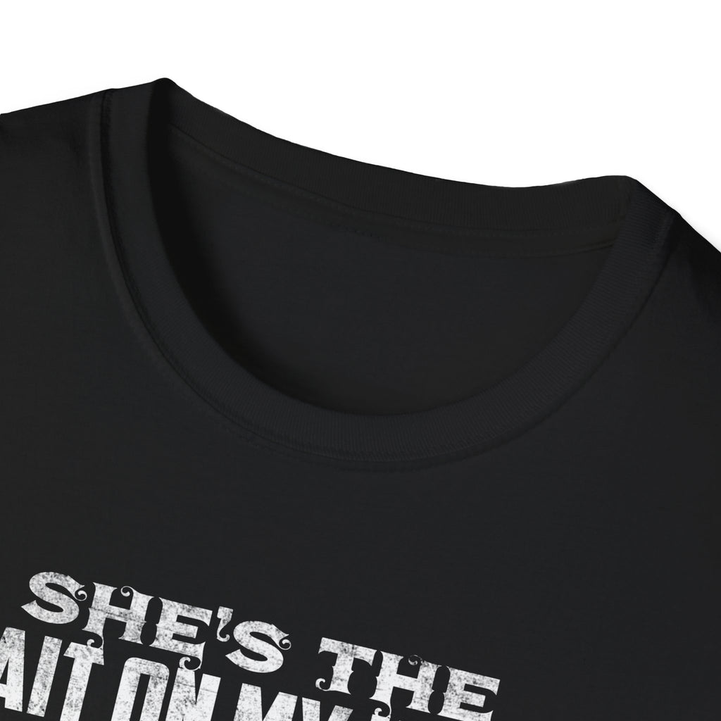 Fishing Wife Unisex Softstyle T-Shirt - "Best Catch of My Life"