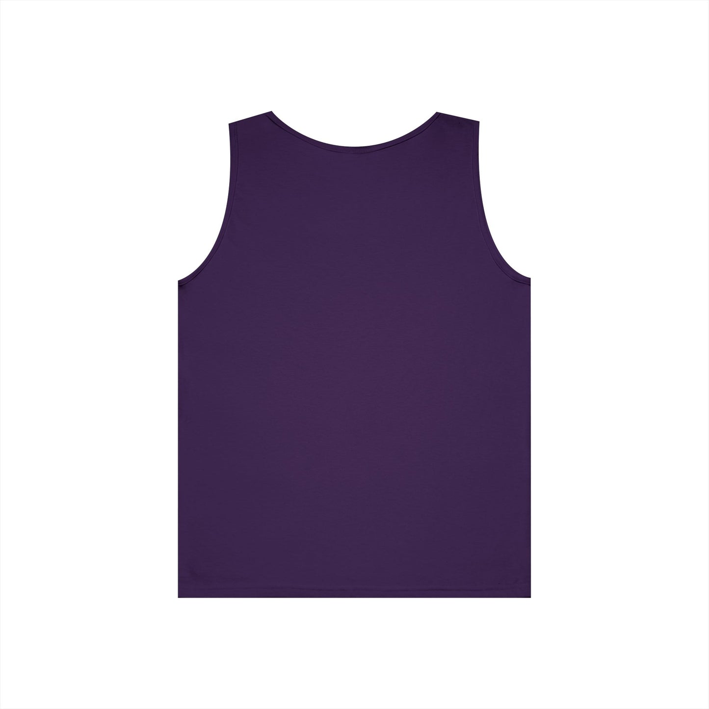 Unisex Heavy Cotton Tank Top - 'But First Coffee' Graphic Tee