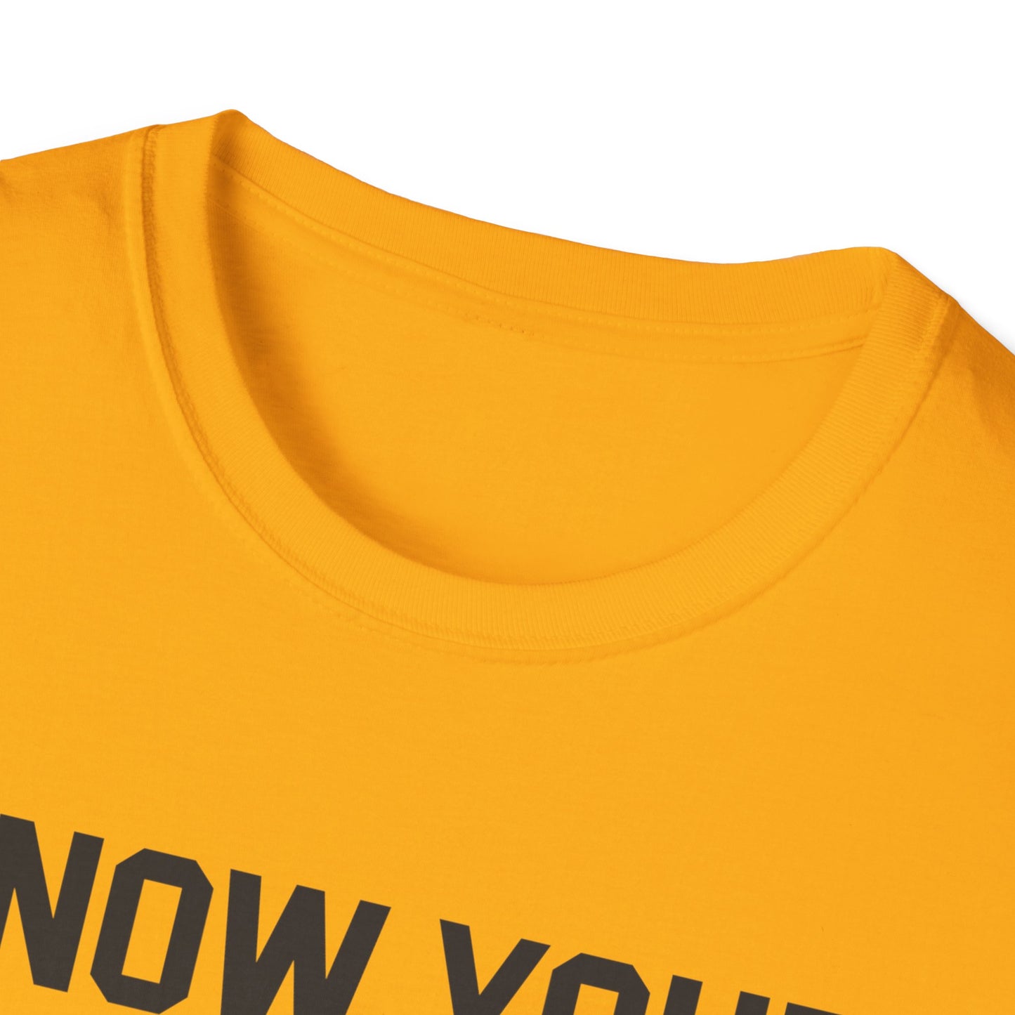 Unisex Softstyle T-Shirt - Know Your Limits | Motivational Tee, Gift for Nature Lovers, Inspirational Attire, Outdoor Adventure Shirt