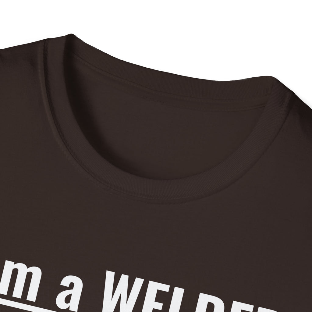 Welding Life Unisex Softstyle T-Shirt - 'I am a WELDER' Graphic Tee