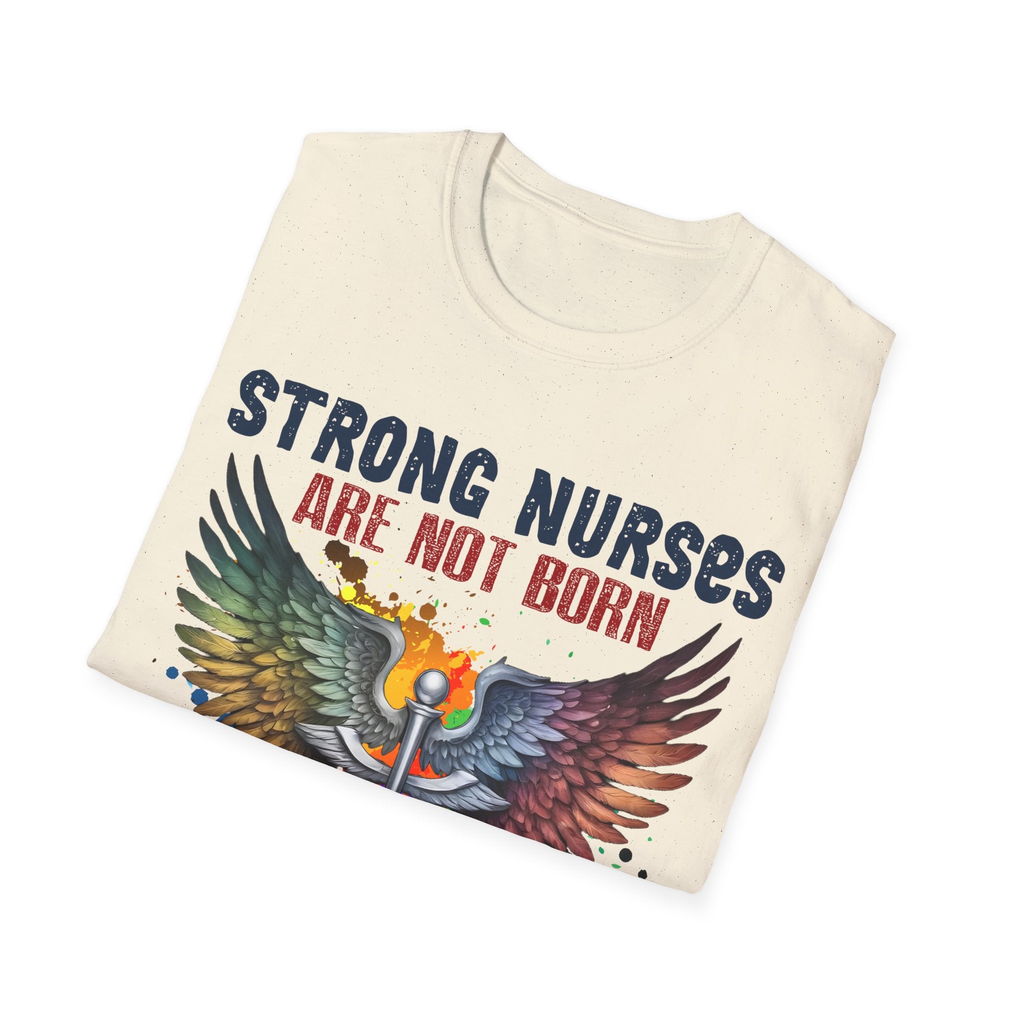 Strong Nurses Unisex Softstyle T-Shirt - Supportive Healthcare Gift