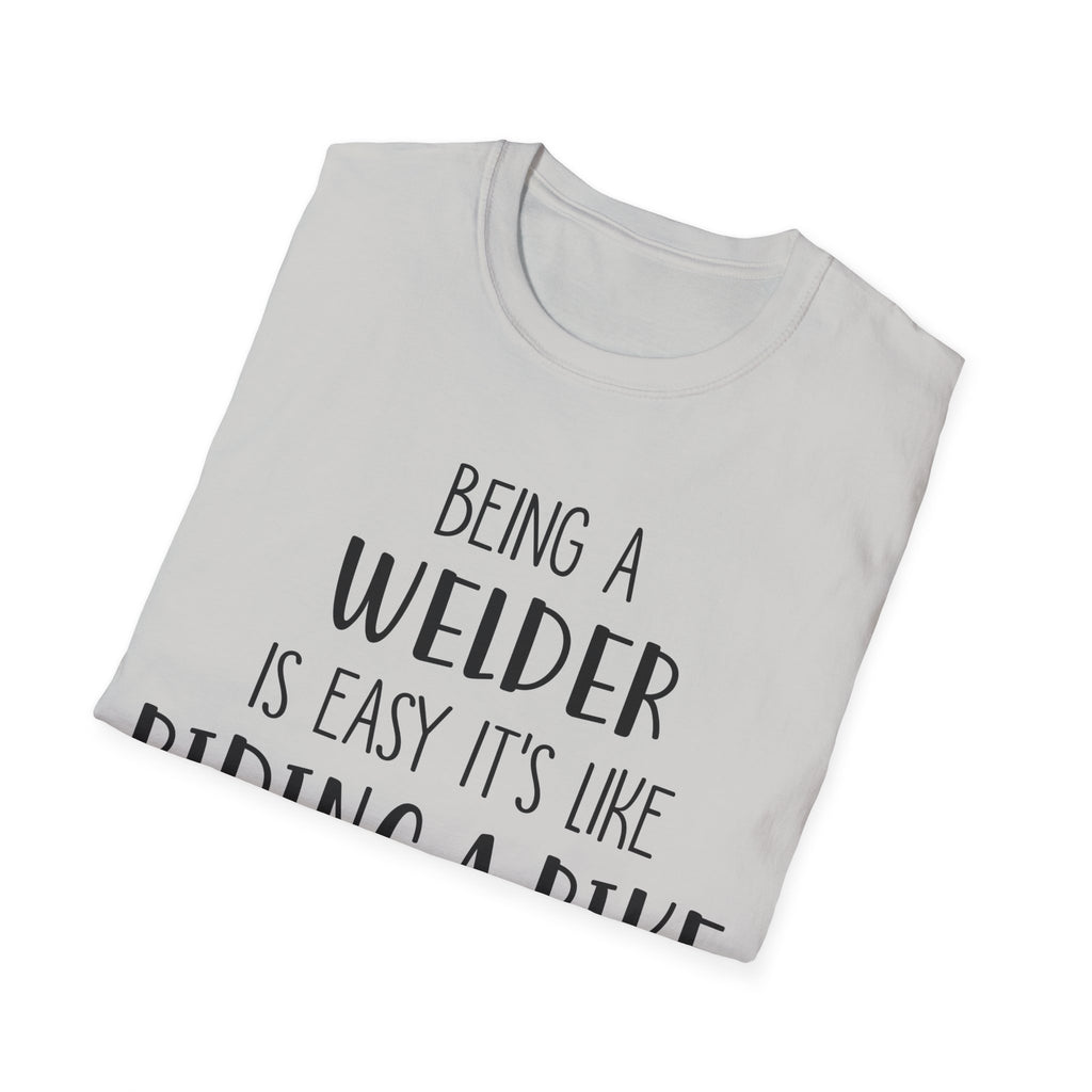 Funny Welder T-Shirt - Welding Humor Tee for Mechanics and Tradespeople
