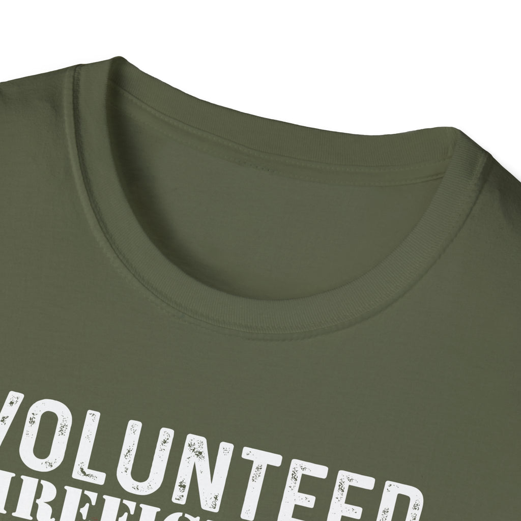Volunteer Firefighters Graphic T-Shirt | Do It For Free