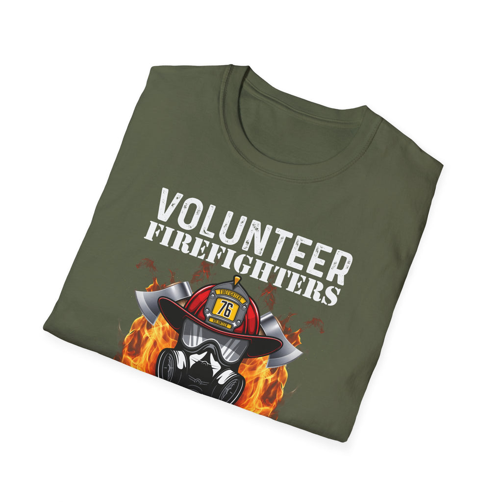Volunteer Firefighters Graphic T-Shirt | Do It For Free