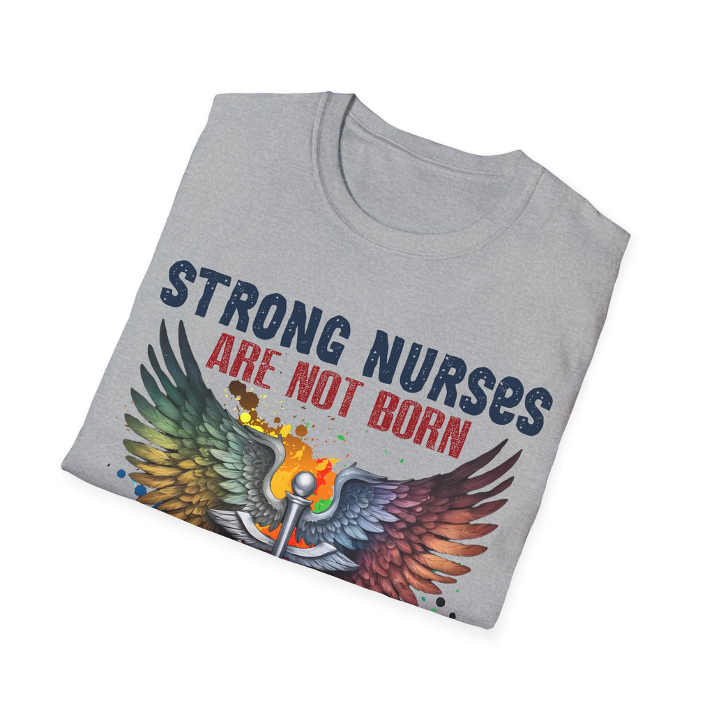 Strong Nurses Unisex Softstyle T-Shirt - Supportive Healthcare Gift