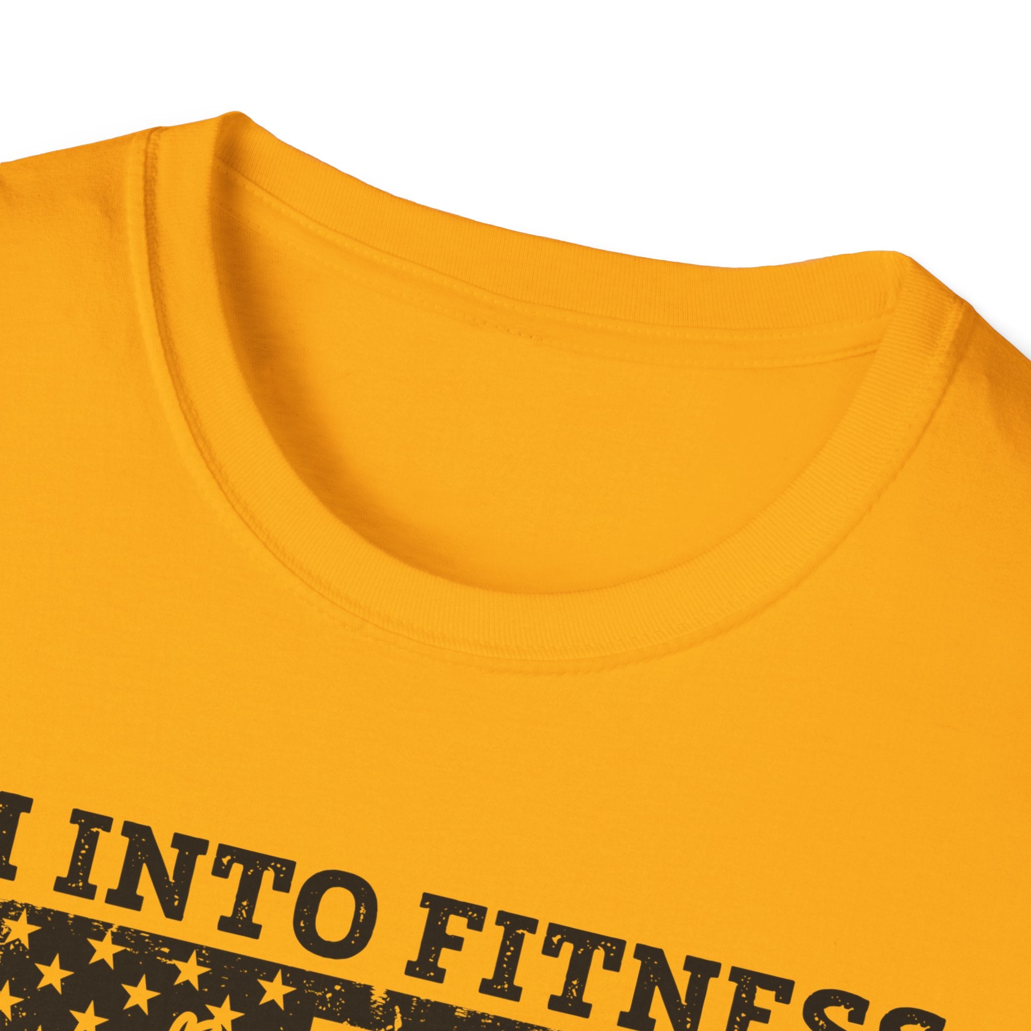I'm Into Fitness Deer Graphic T-Shirt - Unisex Softstyle Tee for Outdoor Enthusiasts