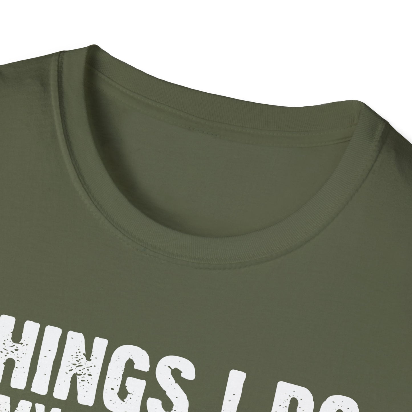 Gardening Enthusiast T-Shirt | Things I Do in My Spare Time