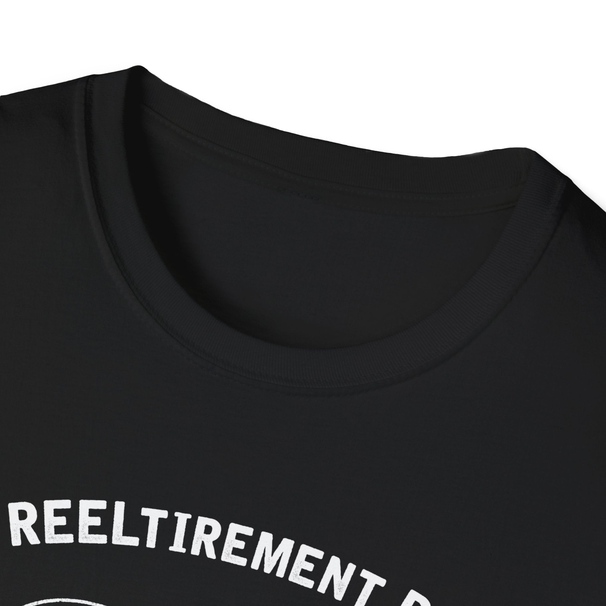 Funny Fishing Unisex Softstyle T-Shirt - My Reel Itirement Plan