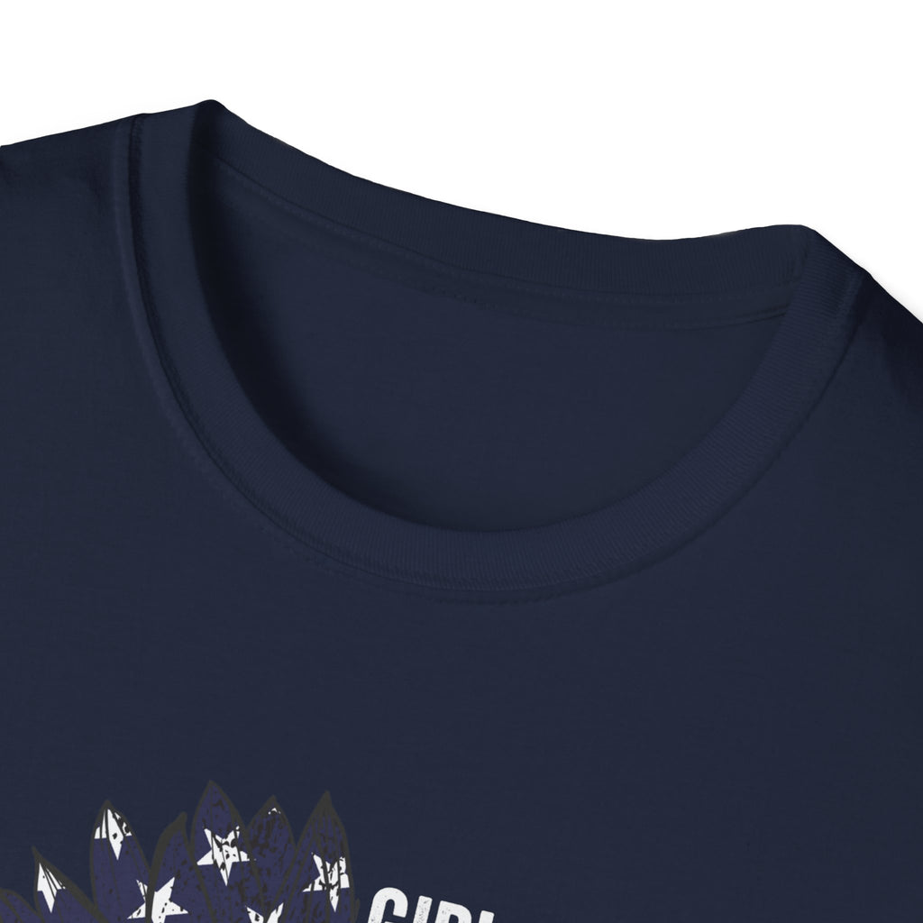 Unisex Softstyle T-Shirt - "Girl Who Likes Hunting & Fishing Aren't Weird" - Perfect for Outdoor Enthusiasts