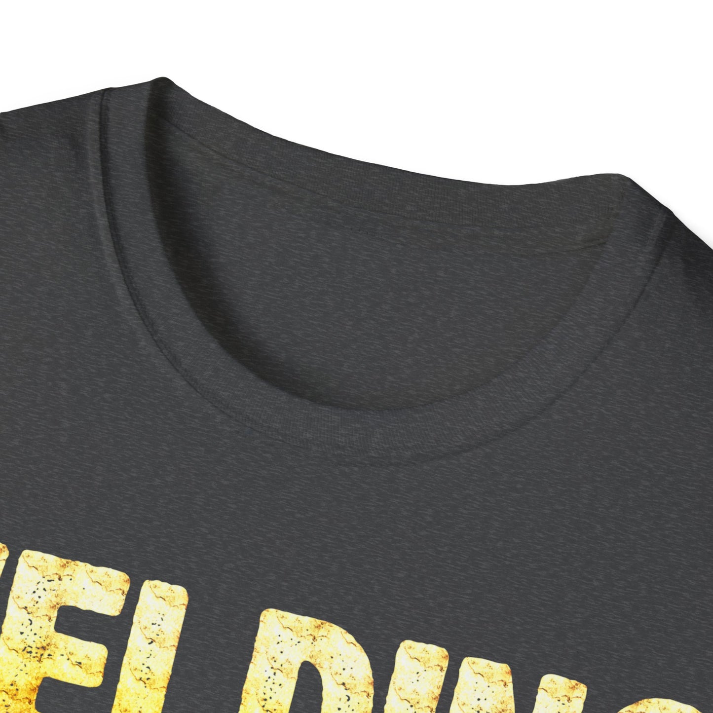 Welding T-Shirt - "It's Like Sewing with Fire" - Unisex Softstyle Tee for Welders and DIY Enthusiasts