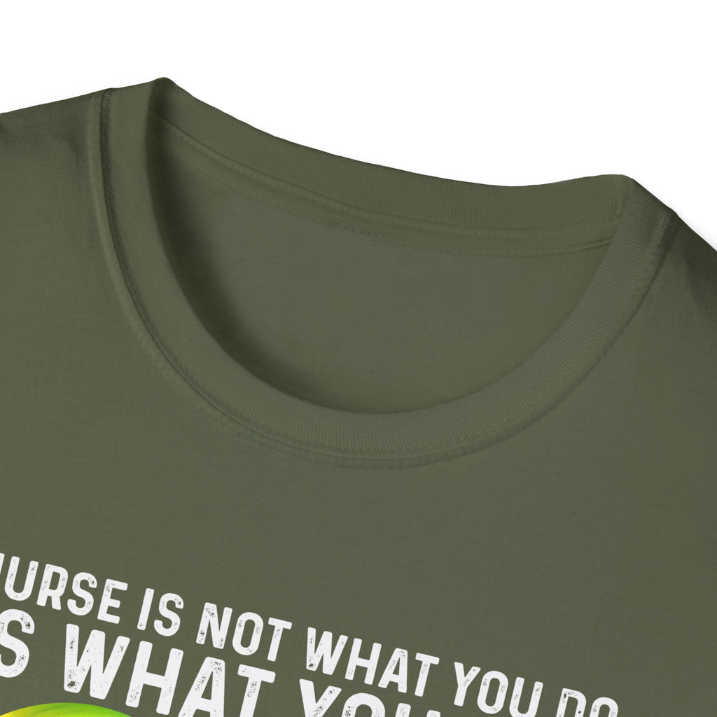 Nurse Pride Heart T-Shirt - It's What I Am - Unisex Softstyle Tee
