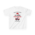 Firefighter Kids Tee - "Pack My Diapers, I'm Going Firefighting with Daddy"