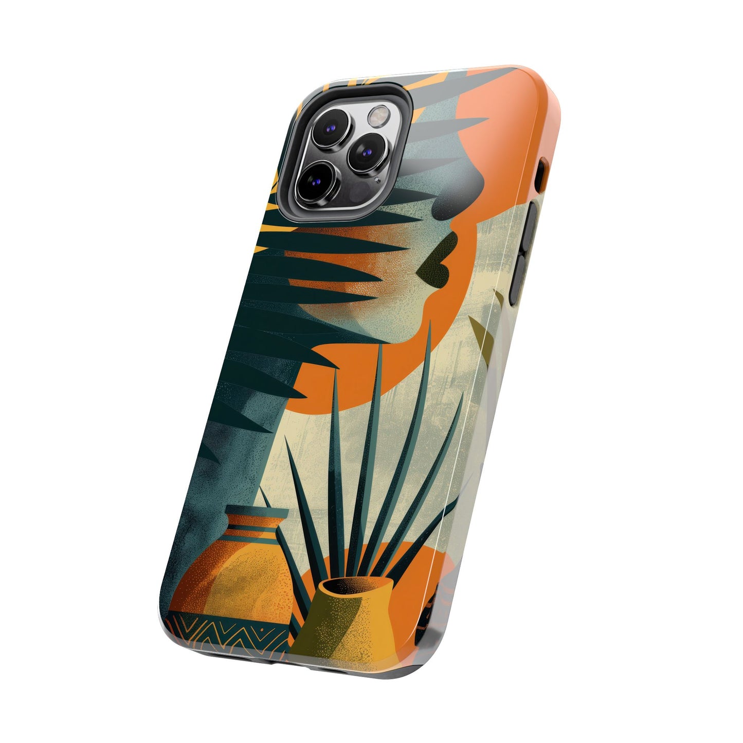 Stylish Tough Phone Cases with Abstract Design, Unique Phone Accessories, Gift for Art Lovers, Customizable Phone Covers, Modern Aesthetic