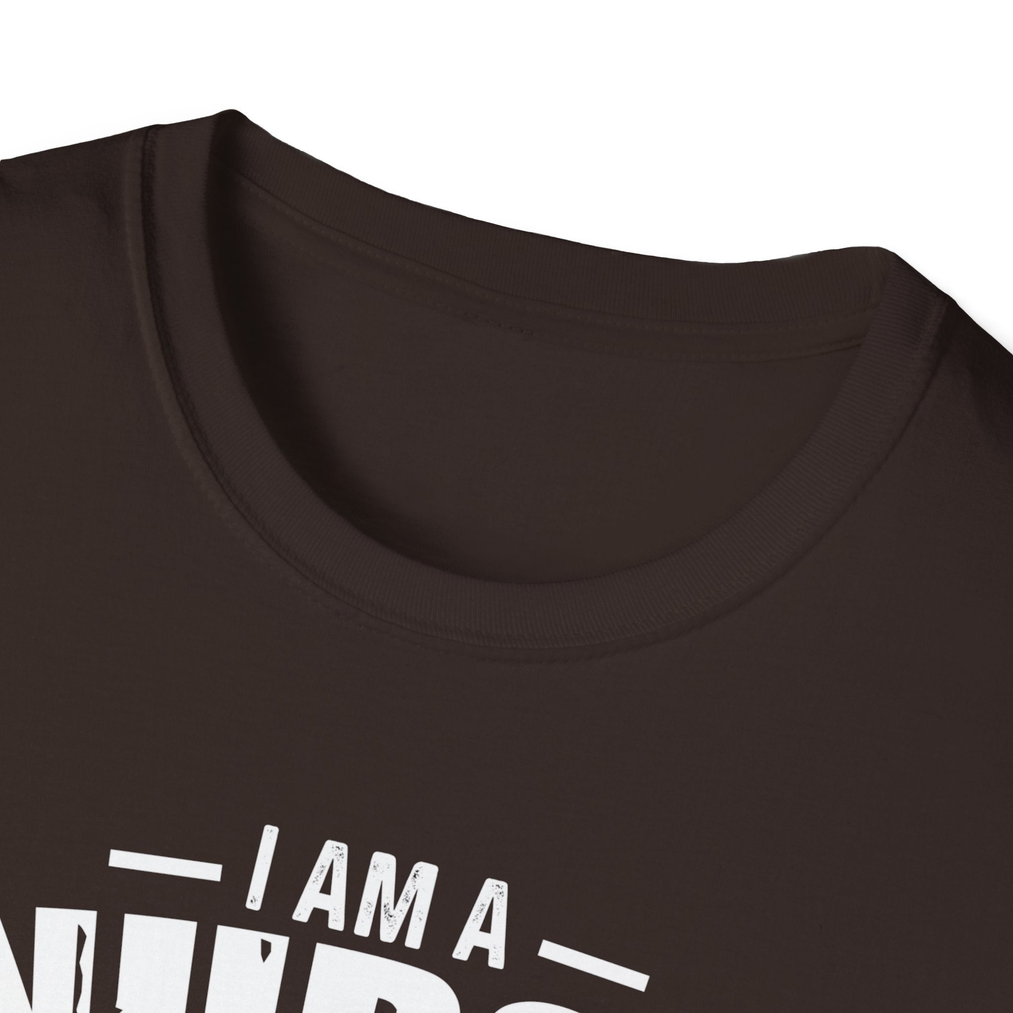 Crazy Nurse Unisex Softstyle T-Shirt - Fun Medical Humor Apparel