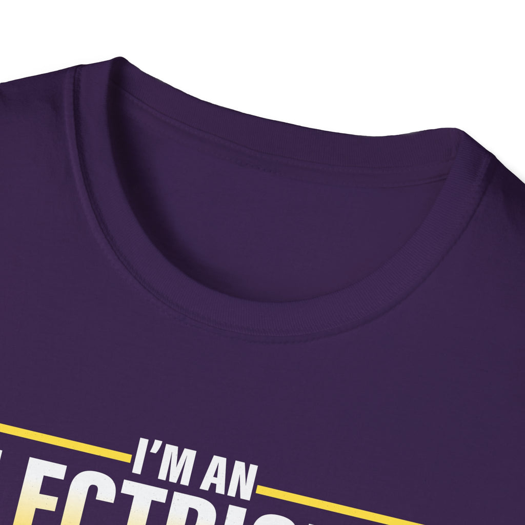 I'm an Electrician – I Can't Fix Stupid, But I Can Fix What Stupid Does Funny T-Shirt