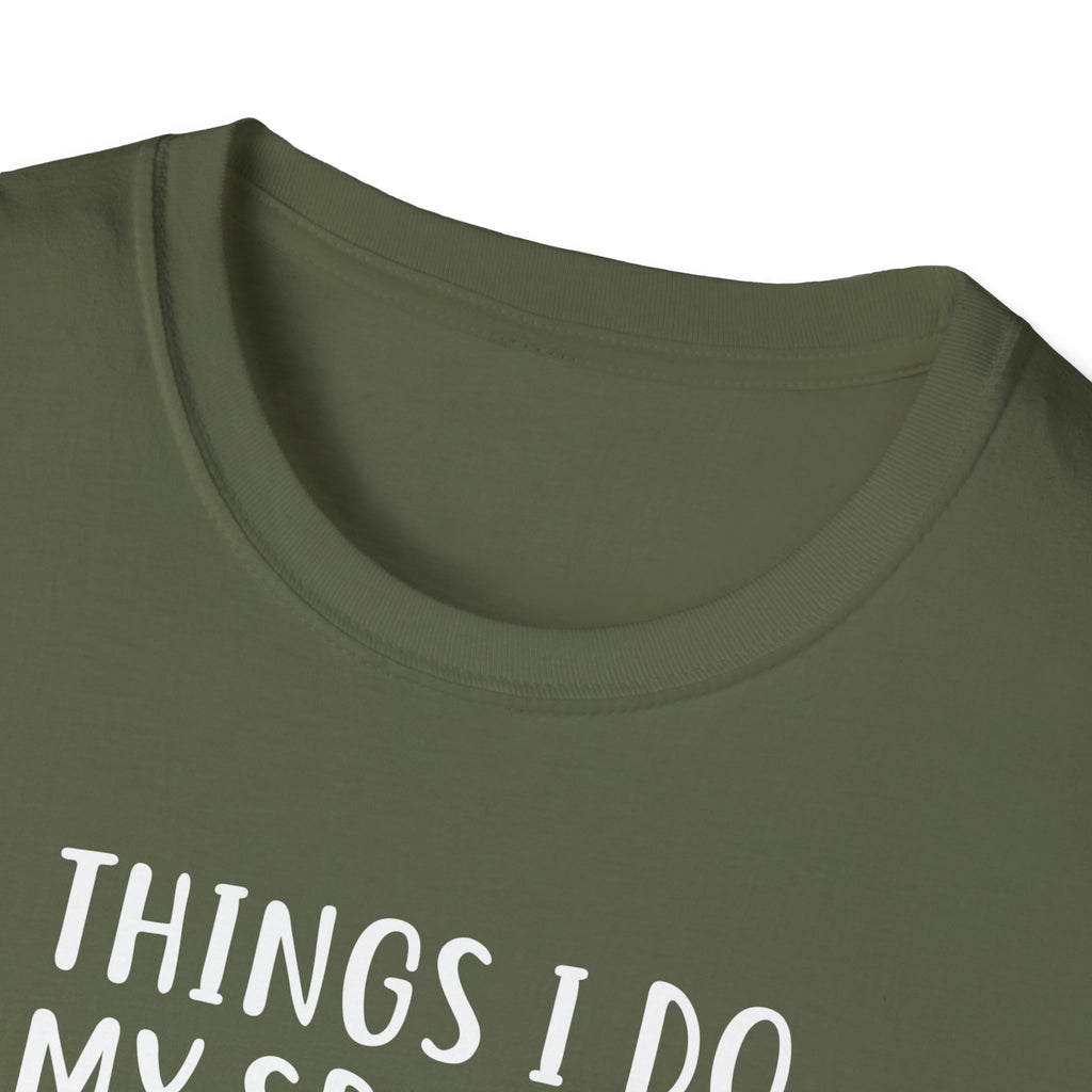 Fishing Enthusiast T-Shirt - "Things I Do in My Spare Time"
