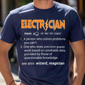 Electrician Definition Funny T-Shirt
