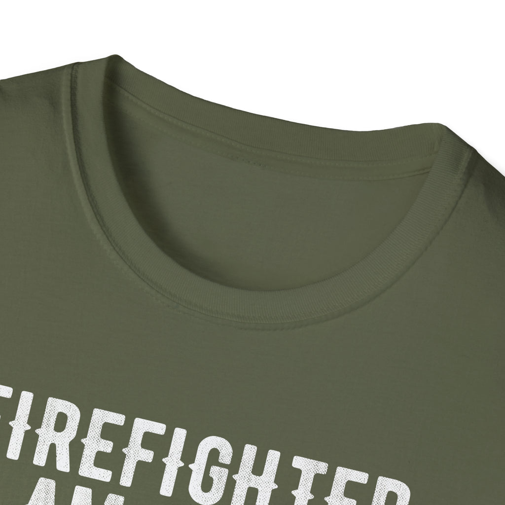 Proud Firefighter Grandpa T-Shirt | Perfect Gift for Grandpas | Casual Comfort