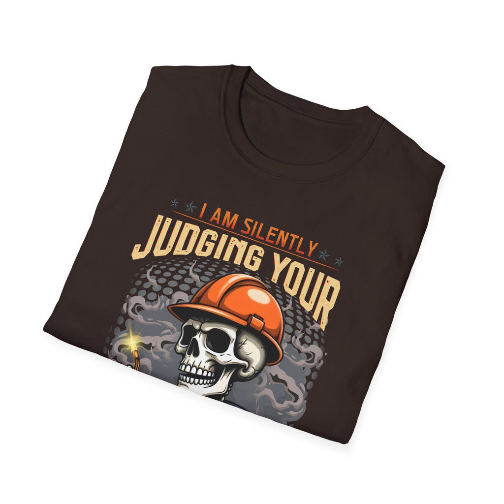 I'm Silently Judging Your Wiring Funny T-Shirt