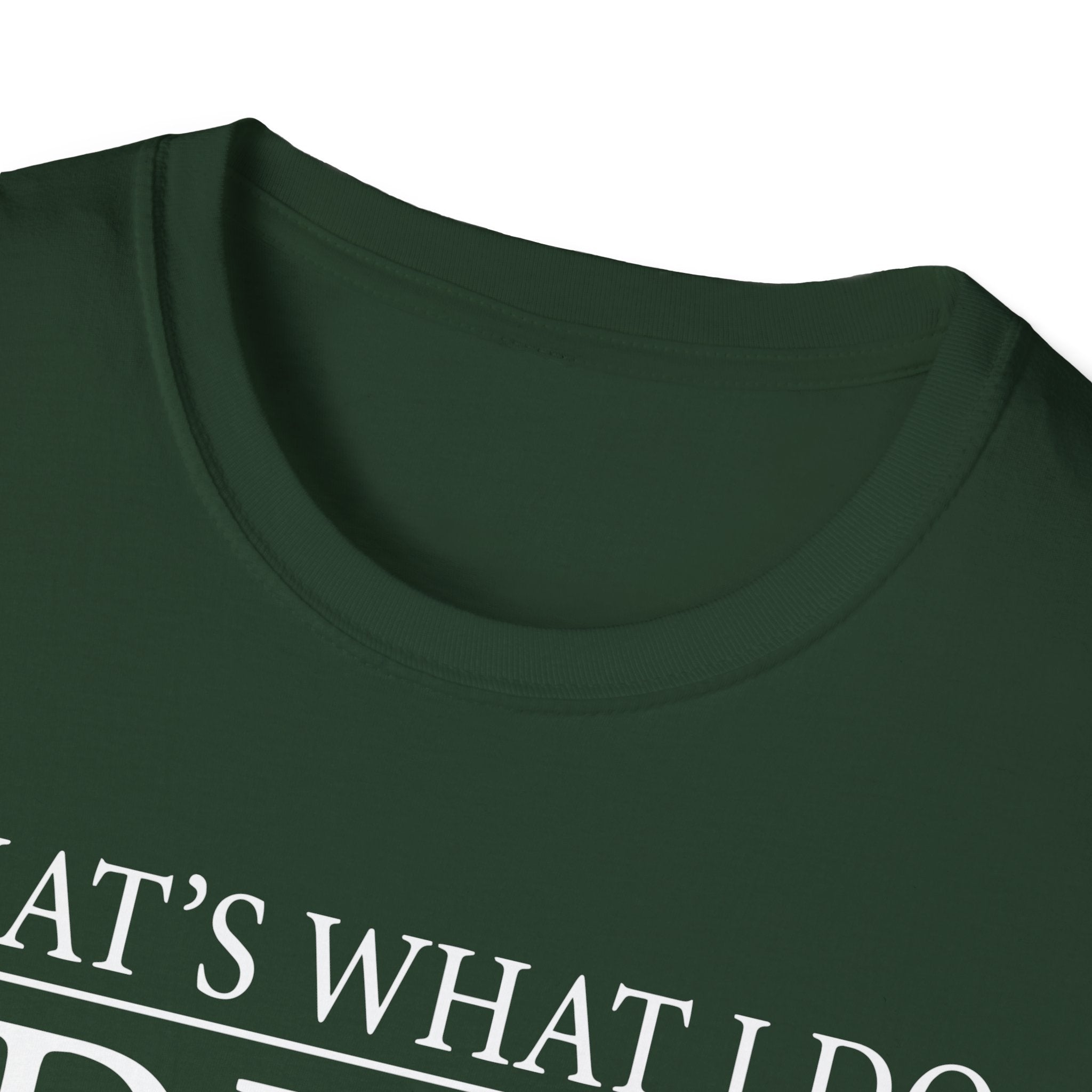 That's What I Do I Drive Wee Woo Truck And I Know Things Firefighter T-Shirt