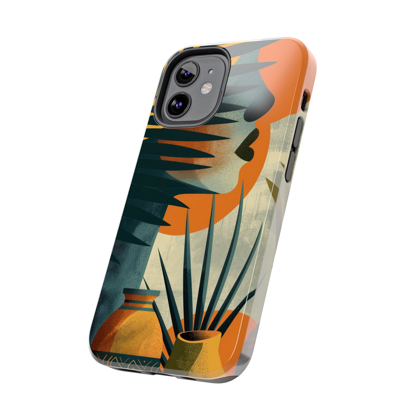Stylish Tough Phone Cases with Abstract Design, Unique Phone Accessories, Gift for Art Lovers, Customizable Phone Covers, Modern Aesthetic