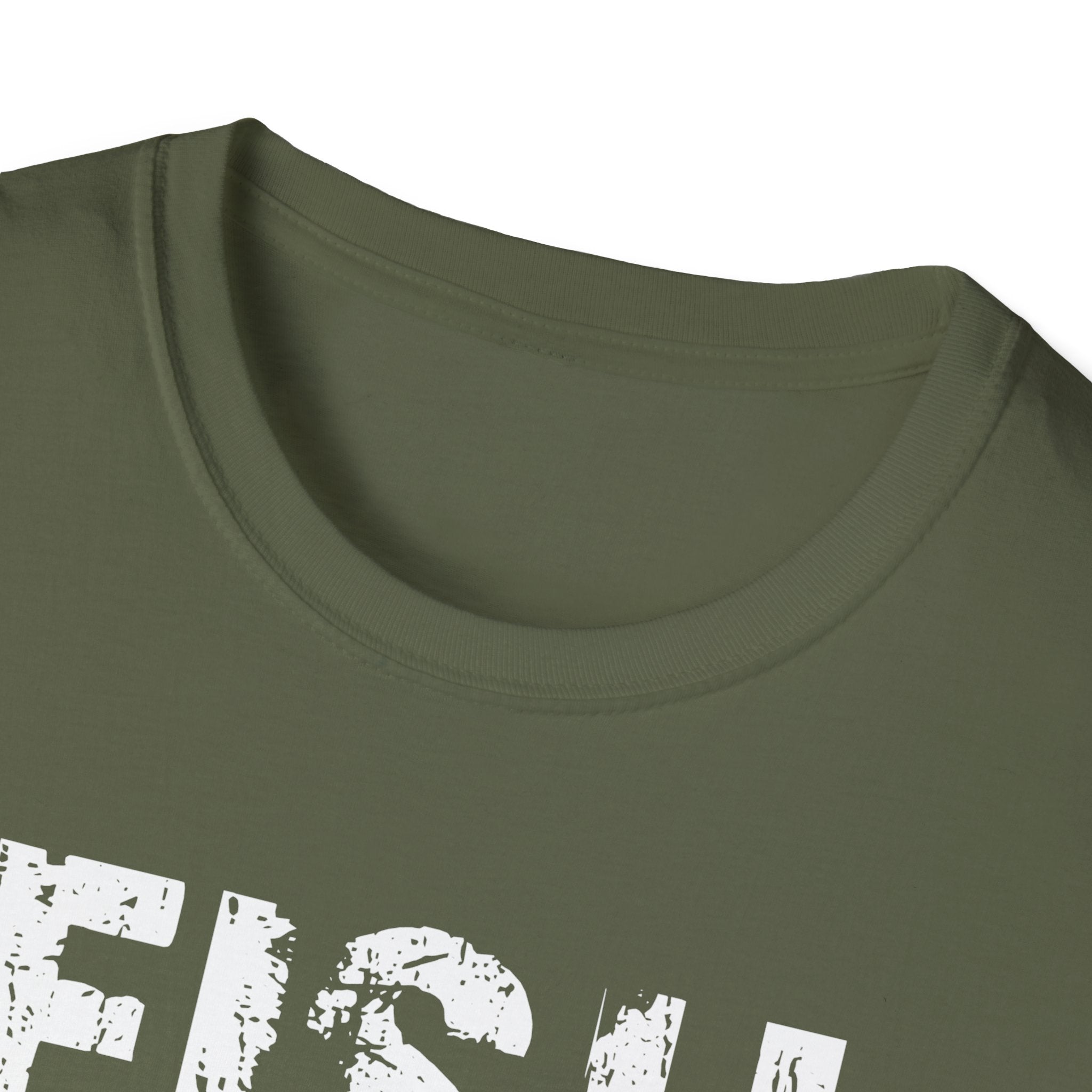 Fish Like a Pirate Unisex Softstyle T-Shirt - Perfect for Fishing Enthusiasts!