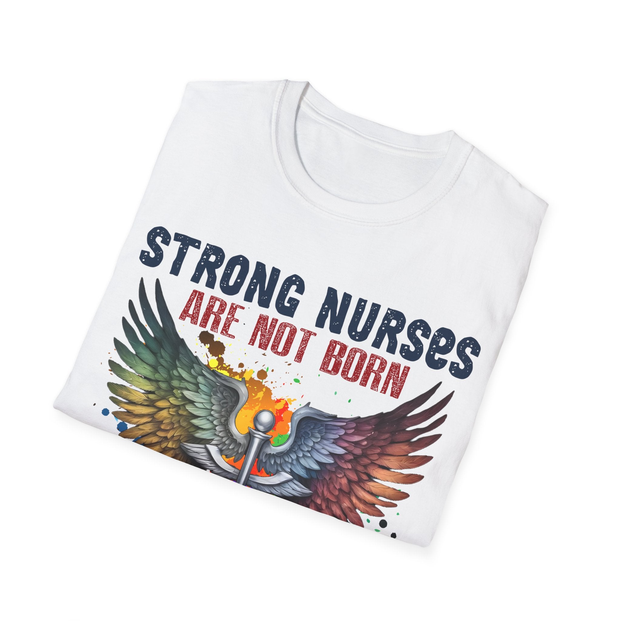 Strong Nurses Unisex Softstyle T-Shirt - Supportive Healthcare Gift