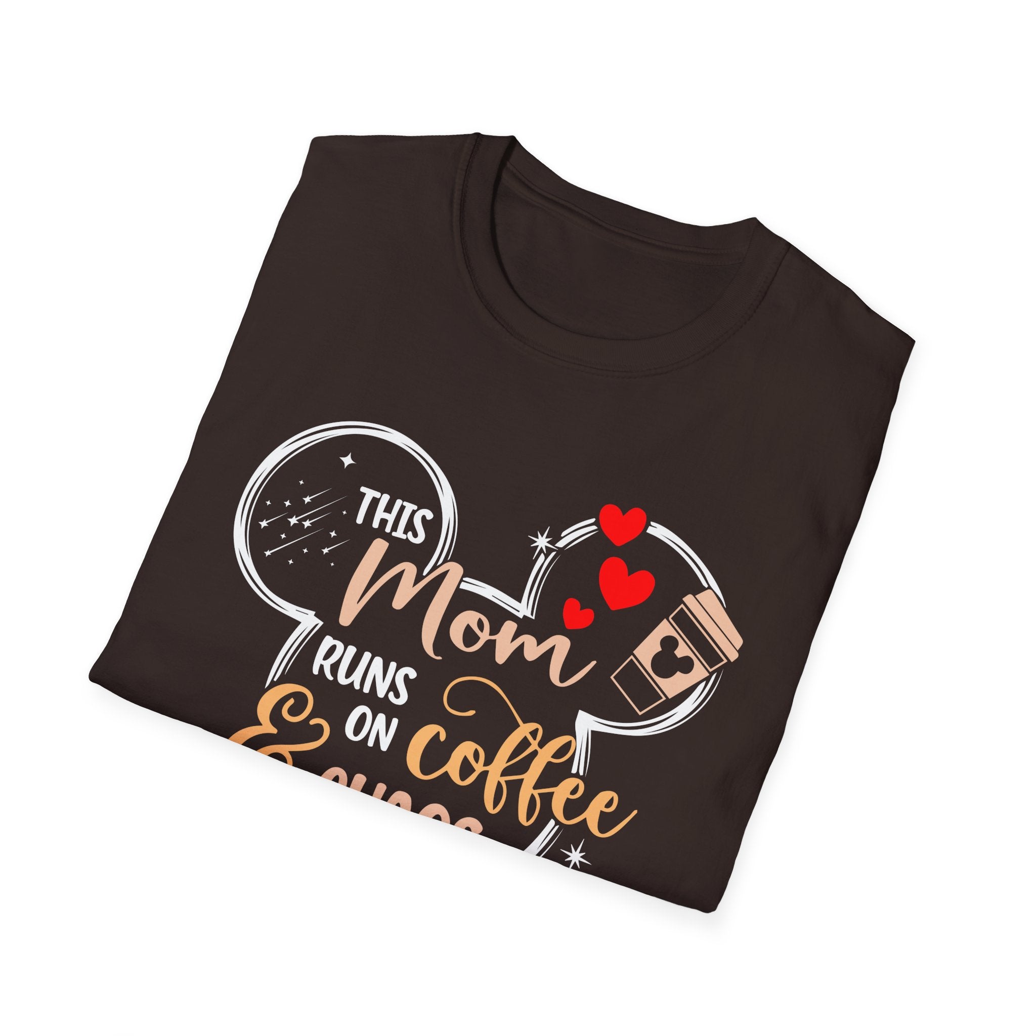 This Mom Runs on Coffee T-Shirt