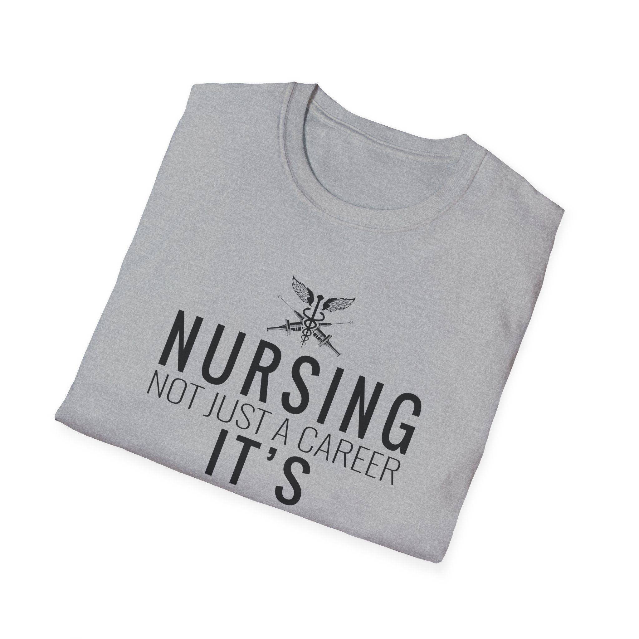 Nursing Calling Unisex Softstyle T-Shirt | Inspirational Tee for Healthcare Heroes