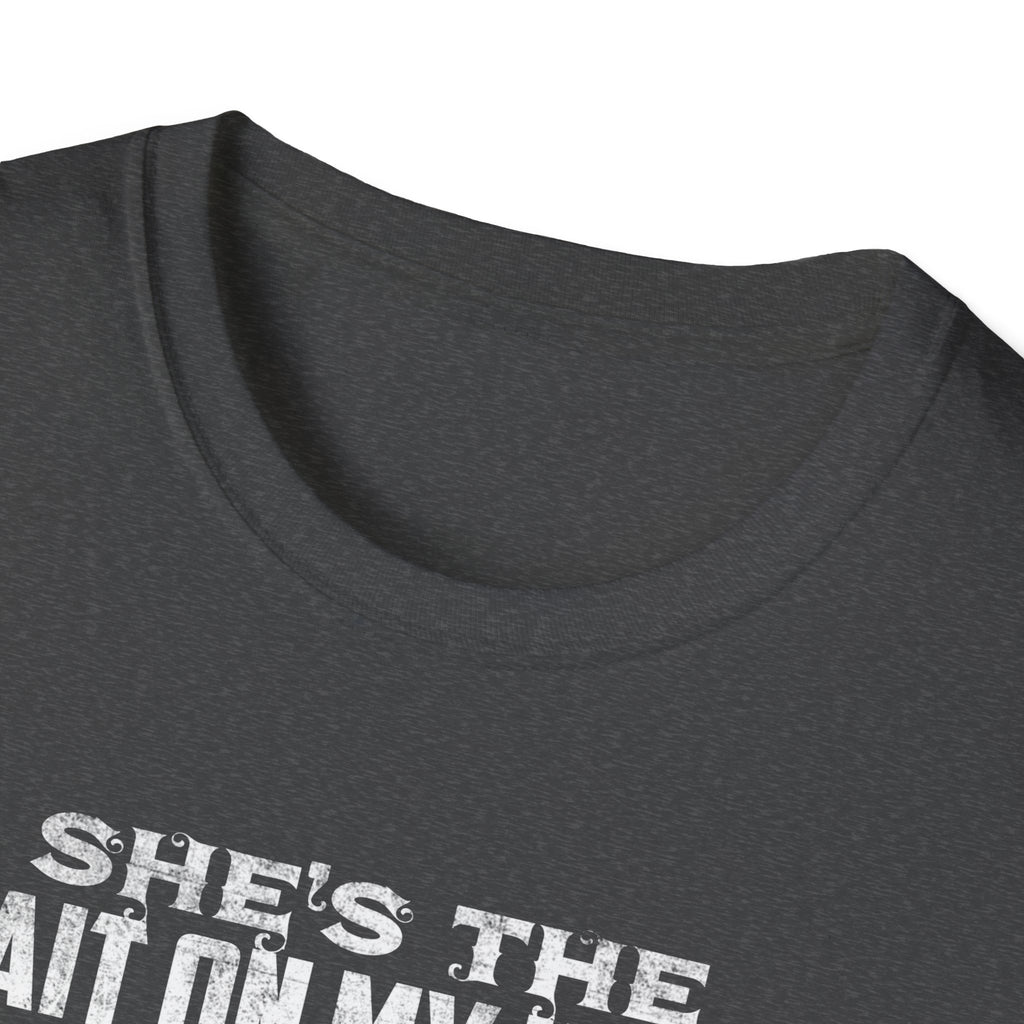 Fishing Wife Unisex Softstyle T-Shirt - "Best Catch of My Life"