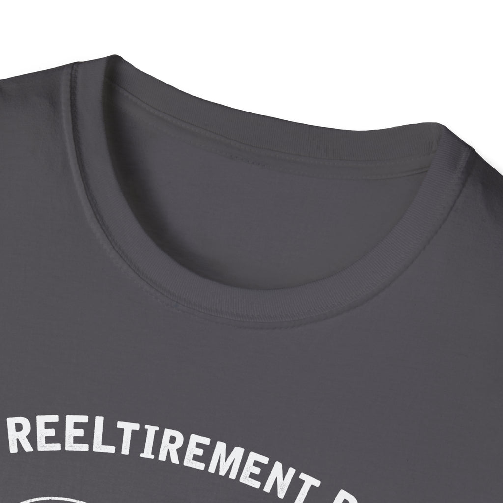 Funny Fishing Unisex Softstyle T-Shirt - My Reel Itirement Plan