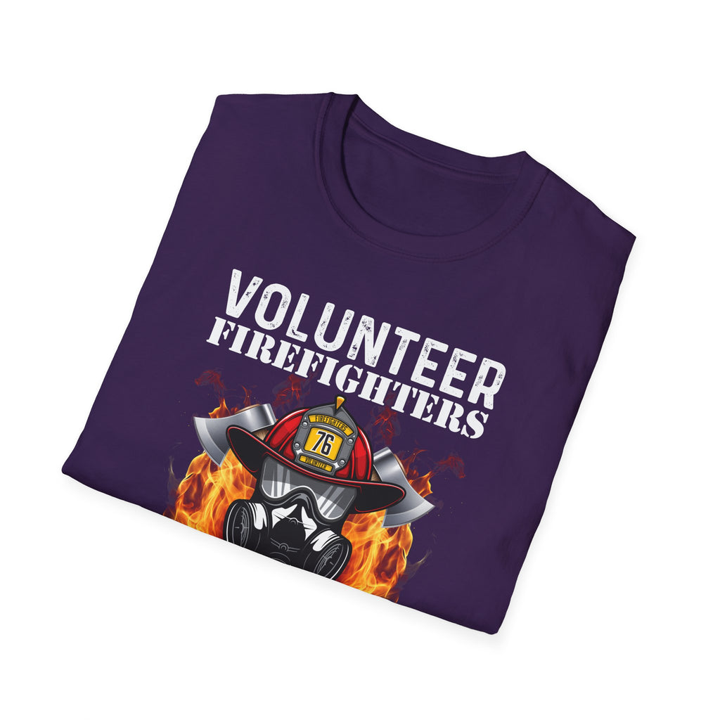Volunteer Firefighters Graphic T-Shirt | Do It For Free