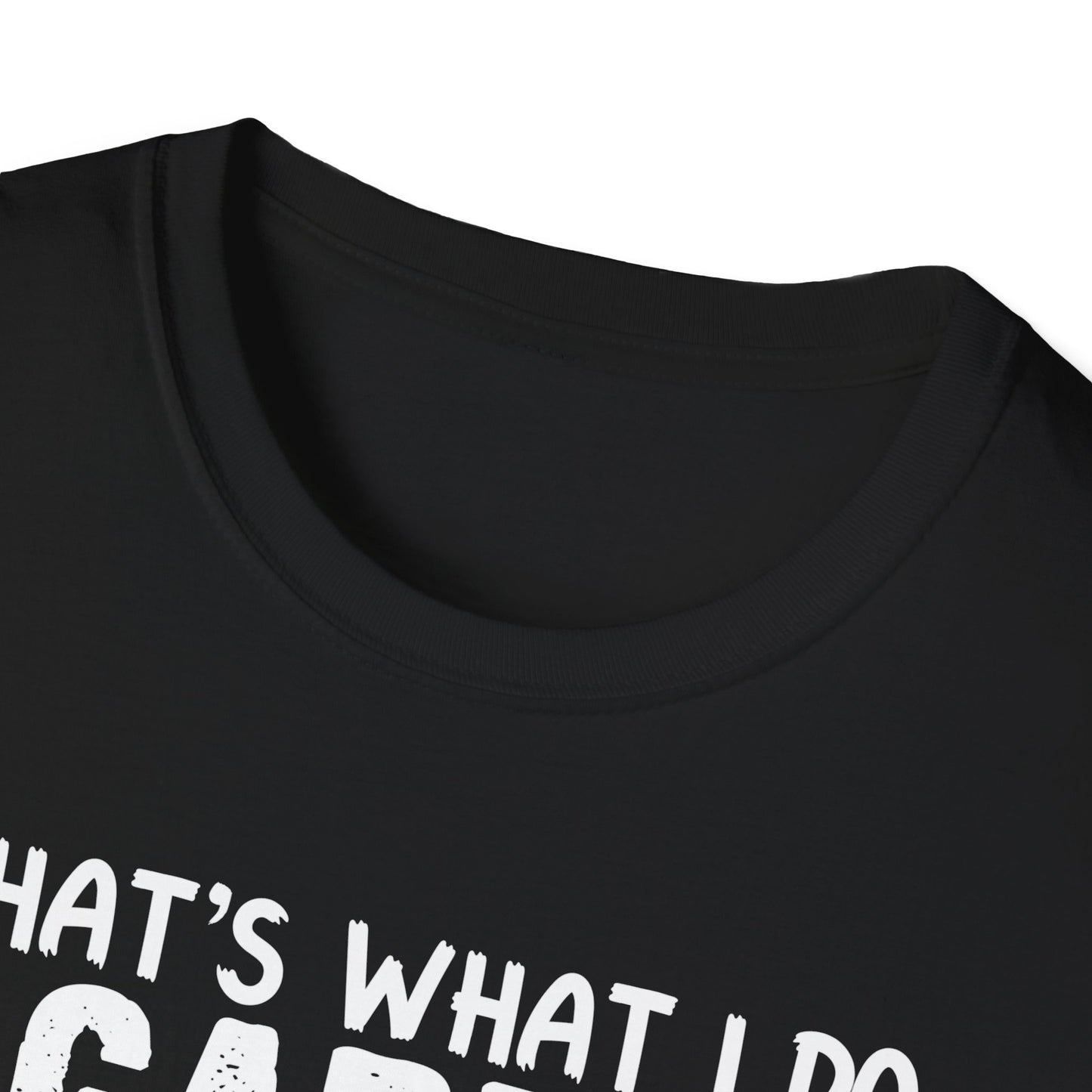 Funny Gardening Dog Lovers Unisex T-Shirt - "That's What I Do" Gardening & Dog Play T-Shirt