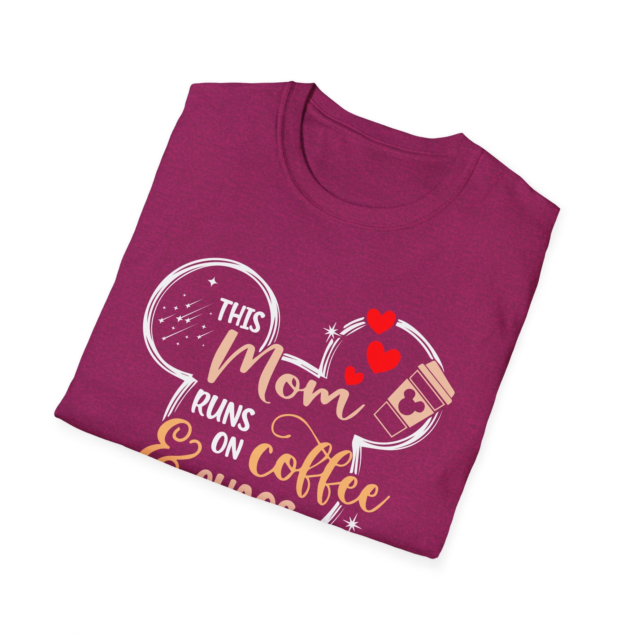 This Mom Runs on Coffee T-Shirt