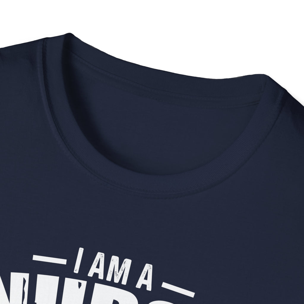 Crazy Nurse Unisex Softstyle T-Shirt - Fun Medical Humor Apparel