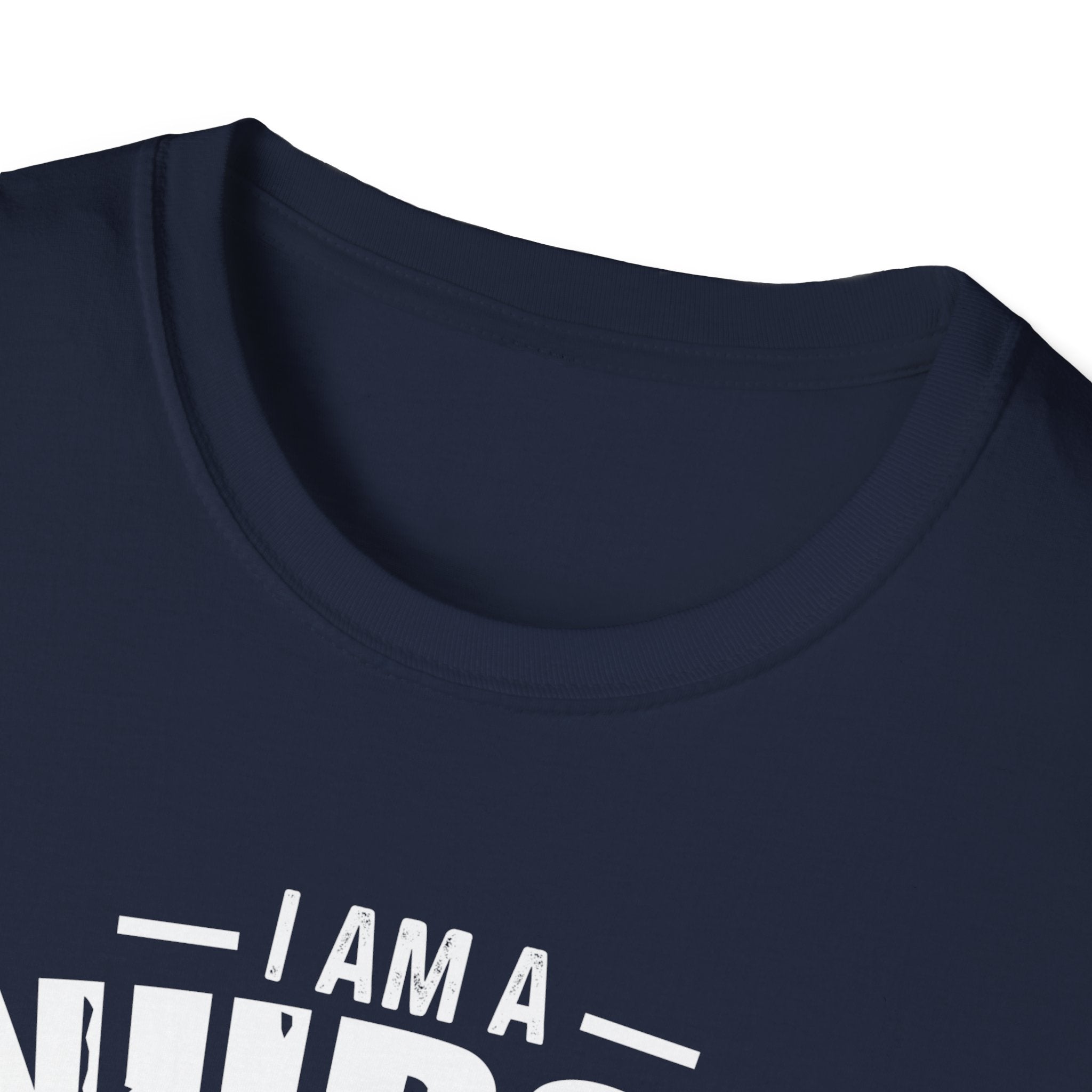 Crazy Nurse Unisex Softstyle T-Shirt - Fun Medical Humor Apparel