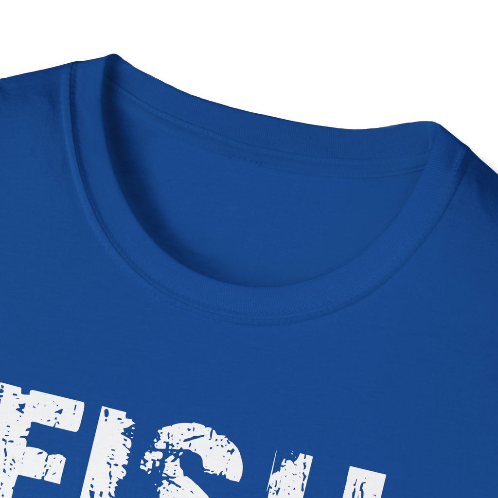Fish Like a Pirate Unisex Softstyle T-Shirt - Perfect for Fishing Enthusiasts!