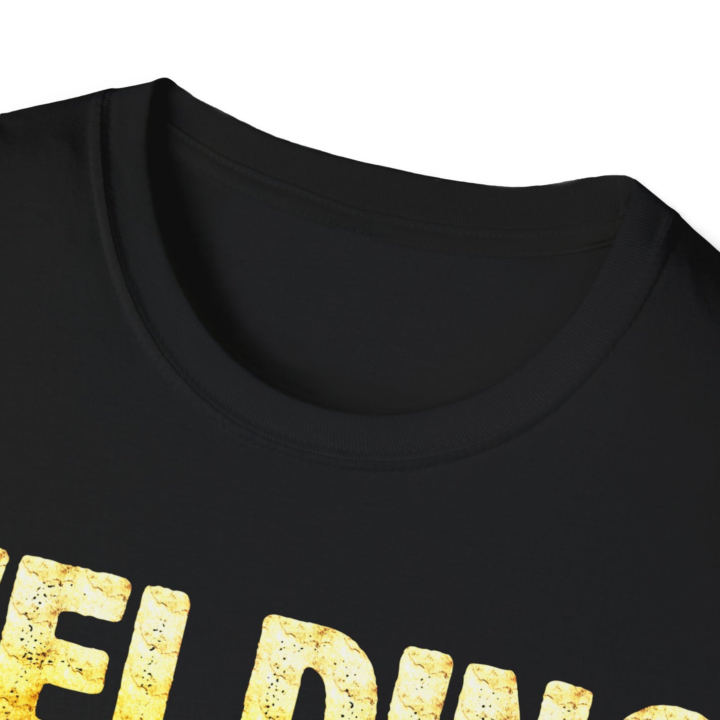 Welding T-Shirt - "It's Like Sewing with Fire" - Unisex Softstyle Tee for Welders and DIY Enthusiasts
