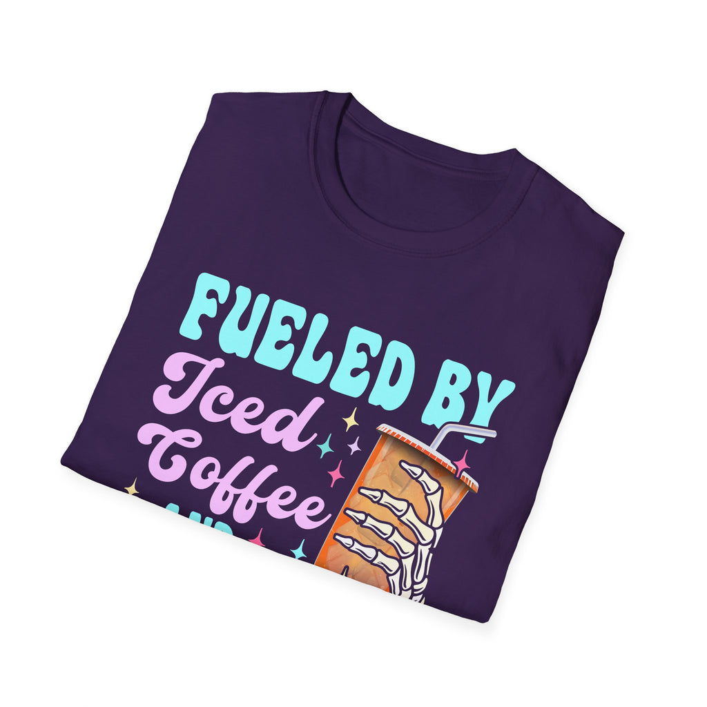 Fueled by Iced Coffee & Anxiety T-Shirt
