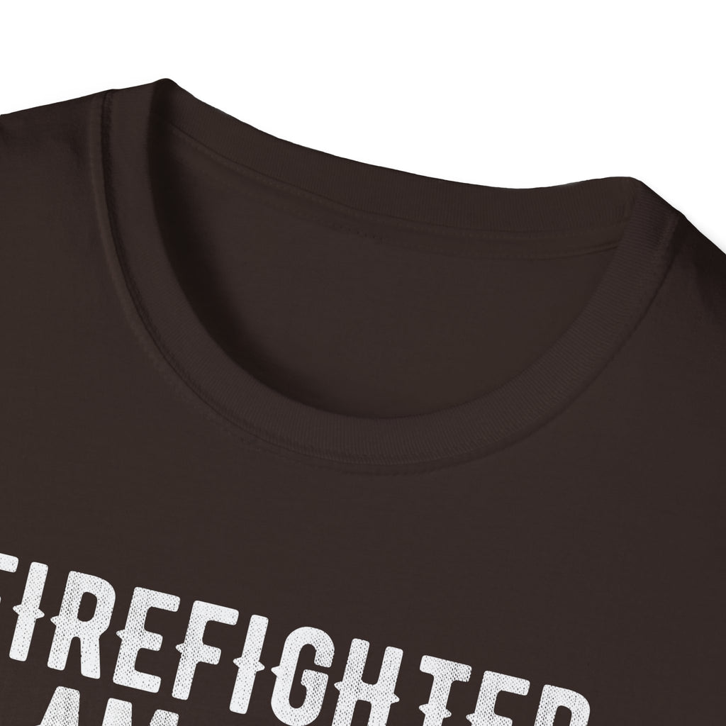 Proud Firefighter Grandpa T-Shirt | Perfect Gift for Grandpas | Casual Comfort