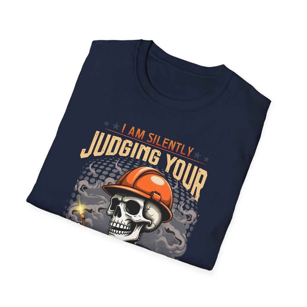 I'm Silently Judging Your Wiring Funny T-Shirt