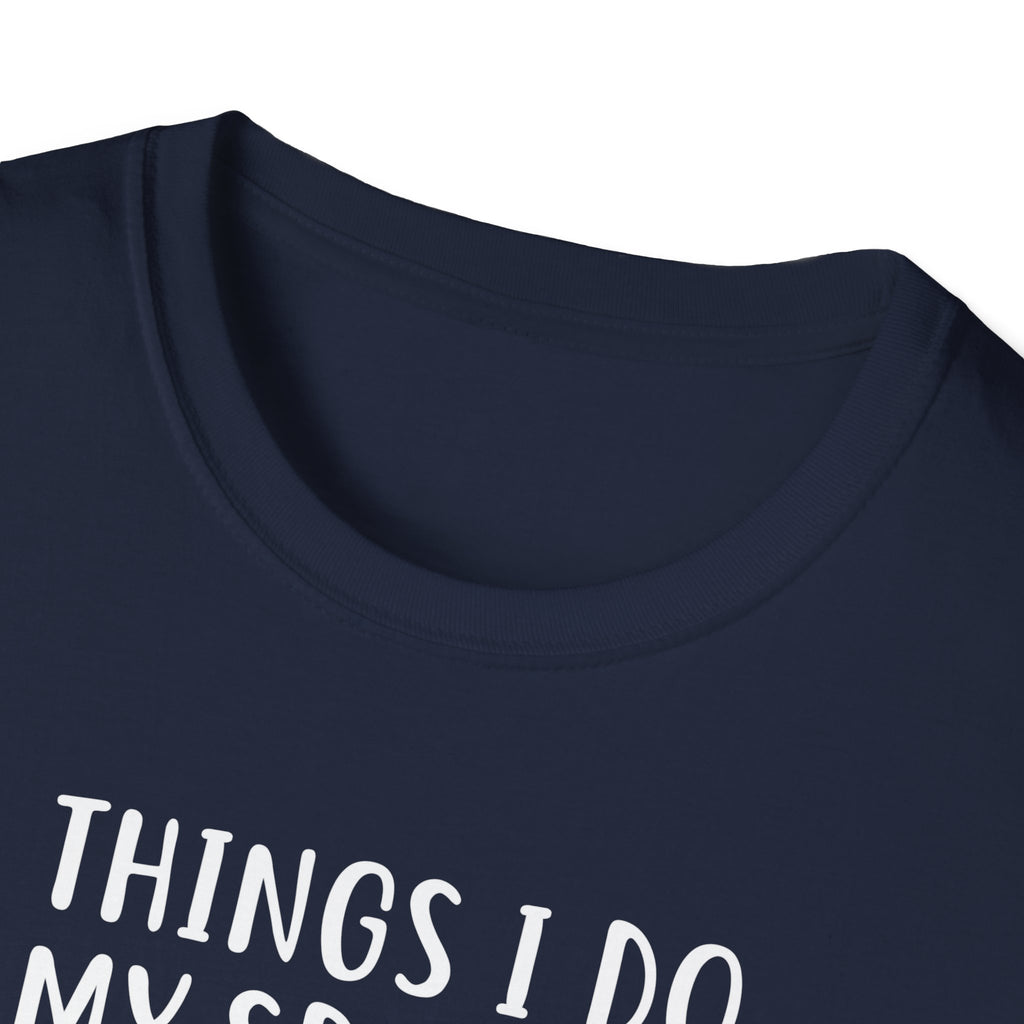 Fishing Enthusiast T-Shirt - "Things I Do in My Spare Time"