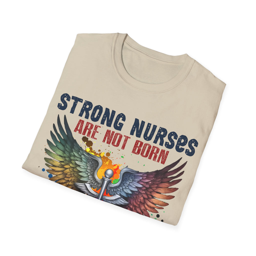 Strong Nurses Unisex Softstyle T-Shirt - Supportive Healthcare Gift